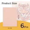 Tattoo Practice Skin 3mm Fake Skin 6pcs 19x14cm Double Sided