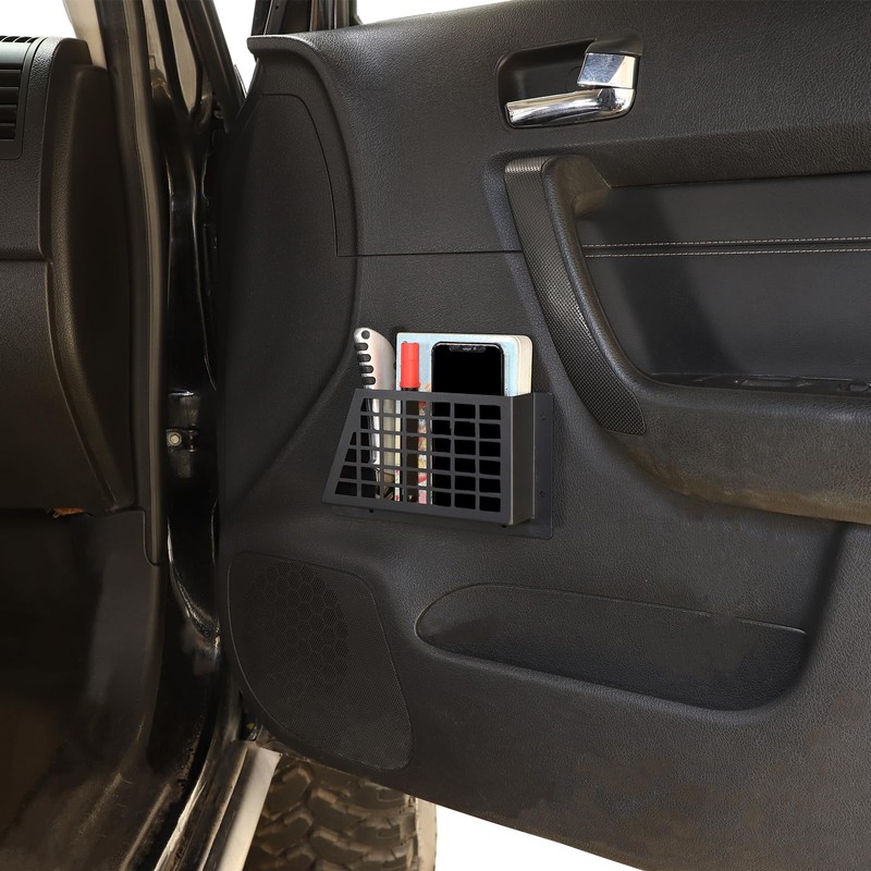 PIUGILH Front Door Storage Pockets Box for Hummer H3 2005-2009