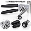 Heavy-Duty Manual Stainless Steel Can Opener – Handheld Kitchen Can