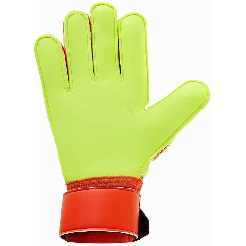 uhlsport Unisex Adult Impulse Soft PRO Goalkeeper Gloves, Dynamic Orange/Fluo