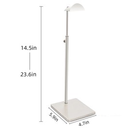 Handbag Rack Adjustable Metal Display Stand Revolving Countertop Display Retail Jewelry Wallet Display for Girl Jewelry Organizer Single Hanging Hook Clothes Hanger Accessories