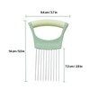 Onion Slicer Vegetable Chopper Onion Holder Slicing,Tomato Cutter with Cover