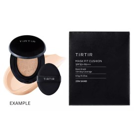 TIRTIR Mask Fit Cushion MINI 4.5g BLACK Matte Natural Coverage SPF50 [US Seller] - 21N