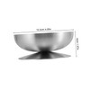 SHOWERORO Footed Ice Cream Bowl Stainless Steel Dessert Cup Ice