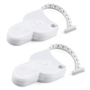 MOLATE 2 Pcs Tape Measures, Mini Type Surveying Supplies, Surveying