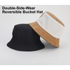 Quanhaigou Corduroy Bucket Hats Unisex Reversible Travel Daily Cap for