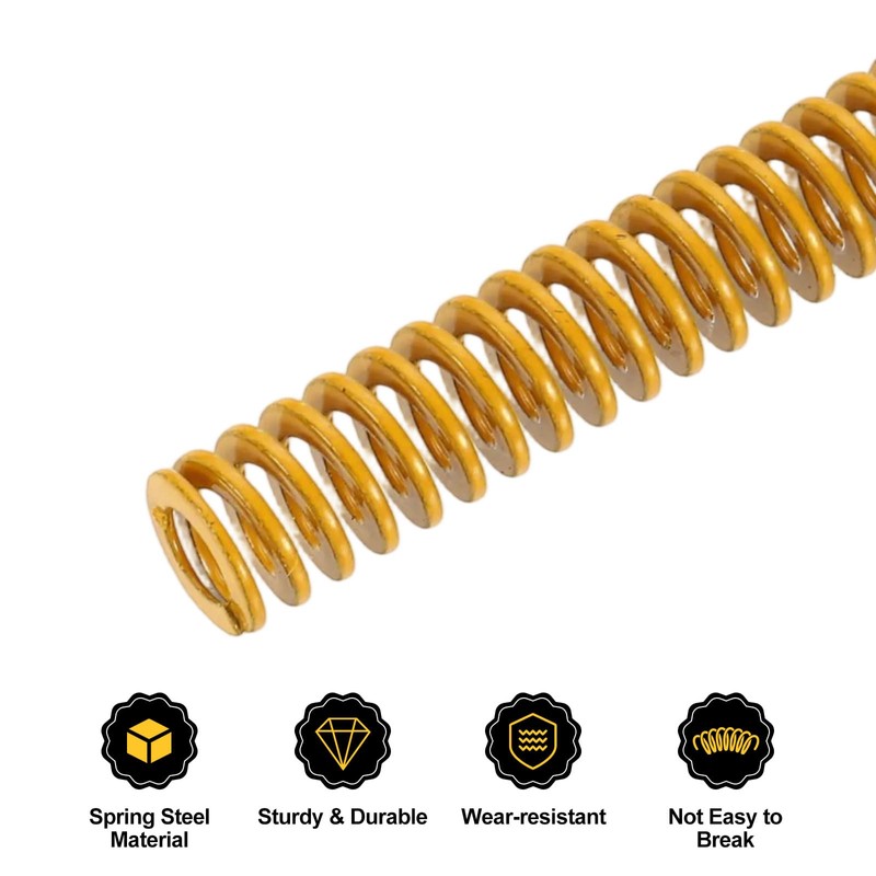 uxcell 2pcs 3D Printer Heating Bed Spring, 8mm OD 50mm