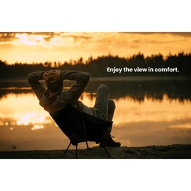 MellowCamp Lightweight Folding Camping Chair with Cup Holder & Side Pocket 2.7lbs Portable Camping Chair 330lbs Capacity for Beach, Hiking, Backpacking, Roadtrip (Forest Green)