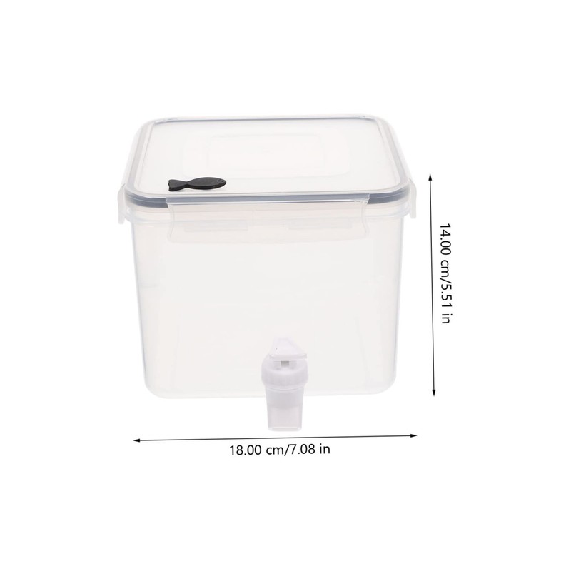 CIYODO Refrigerator Beverage Dispenser with Spigot Cold Water Kettle for