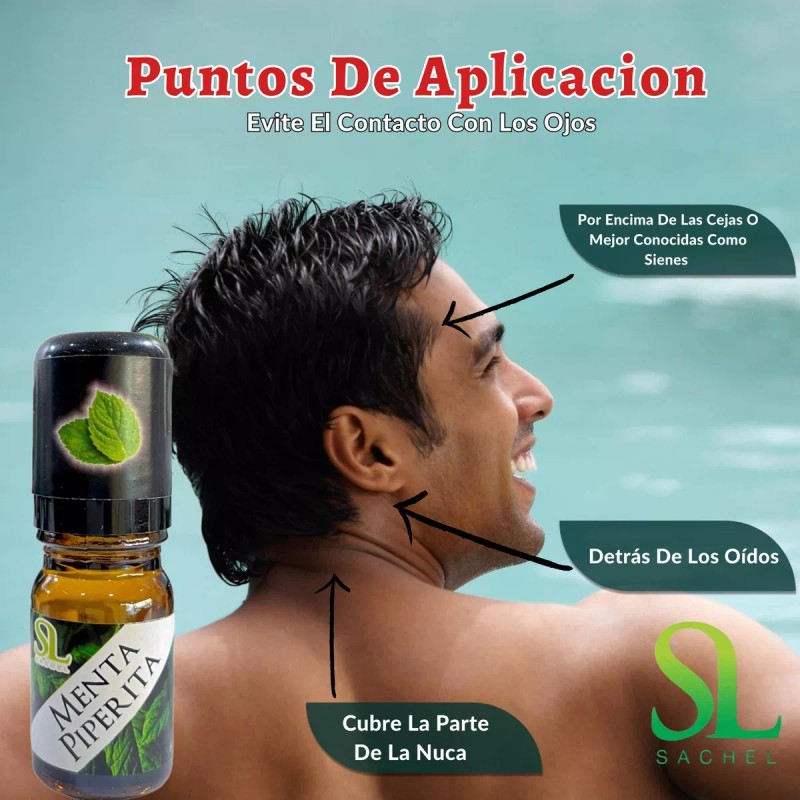 Sachel Menta Piperita Original Roll On 8ml Aromaterapia