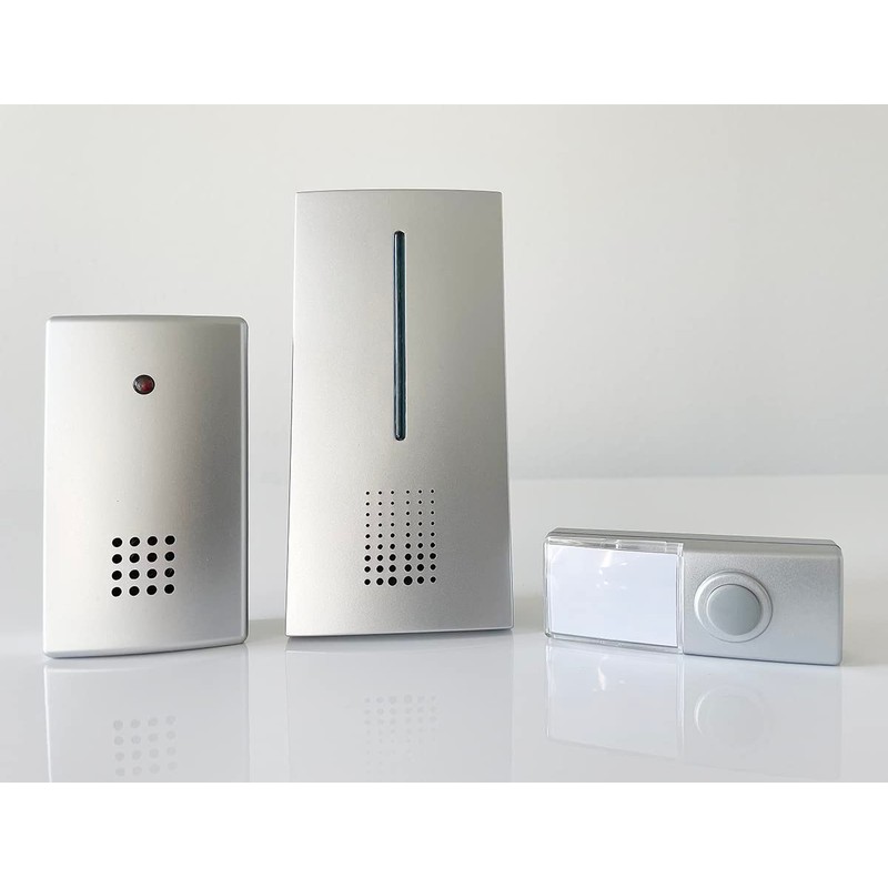 Heidemann HX Duo 70804 Wireless Chime Set (2 Receivers, 1