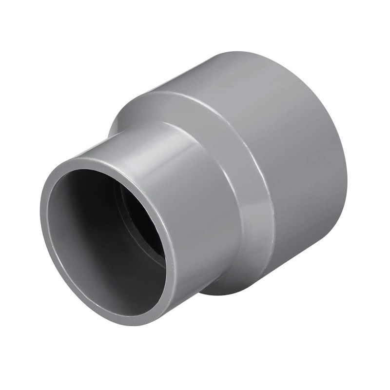 sourcing map PVC Pipe Connectors DWV Pipe Fitting 63 mm