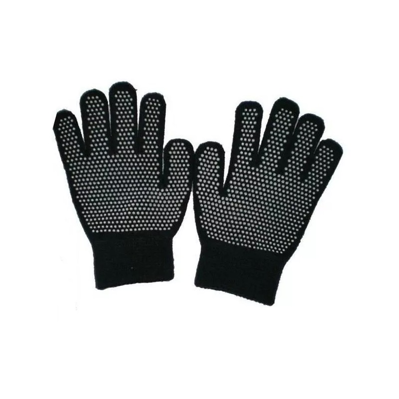 Konning 10 Pares Guantes Trabajo De Tela Con Puntos Antiderrapantes