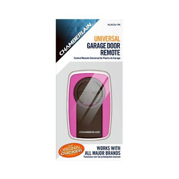 Clicker Pink Universal Garage Door Remote