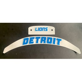 3D Bumpers - Lions Speed Set for a Full Size Helmet