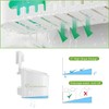 LUXEAR Suction Cup Shower Caddy - No Drilling Removable Shelf