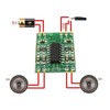 Hailege 10pcs PAM8403 2x3W Mini Digital Power Amplifier Board AMP