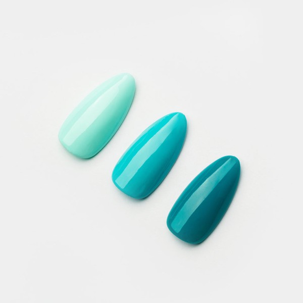 Gelous Turquoise Polish 3 Pack