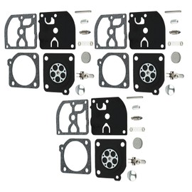 Mtanlo Carburetor Repair Kit, Fit For Zama C1Q-S75, C1Q-S75A, C1Q-S76, C1Q-S76A, C1Q-77, C1Q-77A, C1Q-S84, C1Q-S84A, C1Q-S84B, C1Q-S85, C1Q-S85A carburetor, Replace OEM For Zama RB-105