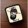 Sniper Head Shot Patch Embroidered Fits For VELCRO® BRAND Loop