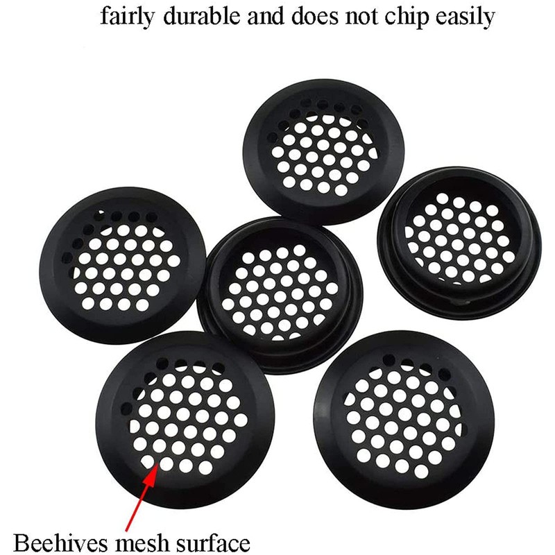 30 Pcs Air Vents 25mm Circular Soffit Vent Stainless Steel