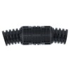 Corrugated Pipe Connector M25 - Sleeve Black, 4 Half Shells