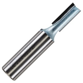 Rennie Tools - 8mm Cutting Diameter x 20mm Flute x 1/2" Shank TCT Tipped 2 Flute Straight Router Cutter Bit. Compatible With Makita Trend Festool Hikoki Dewalt Router Etc. 8mm Router Bit