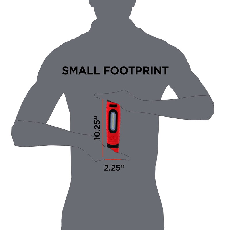 Schumacher Electric 400 Lumen LED Cordless Work Light and Torch,