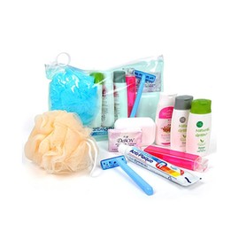 Dustin travel toiletries 9-piece set - Pouch packaging type of essential travel essentials for men / 더스틴 여행용 세면도구 9종 셋트 - 여행에 꼭 필요한 필수 여행용품 파우치포장형, 남성용