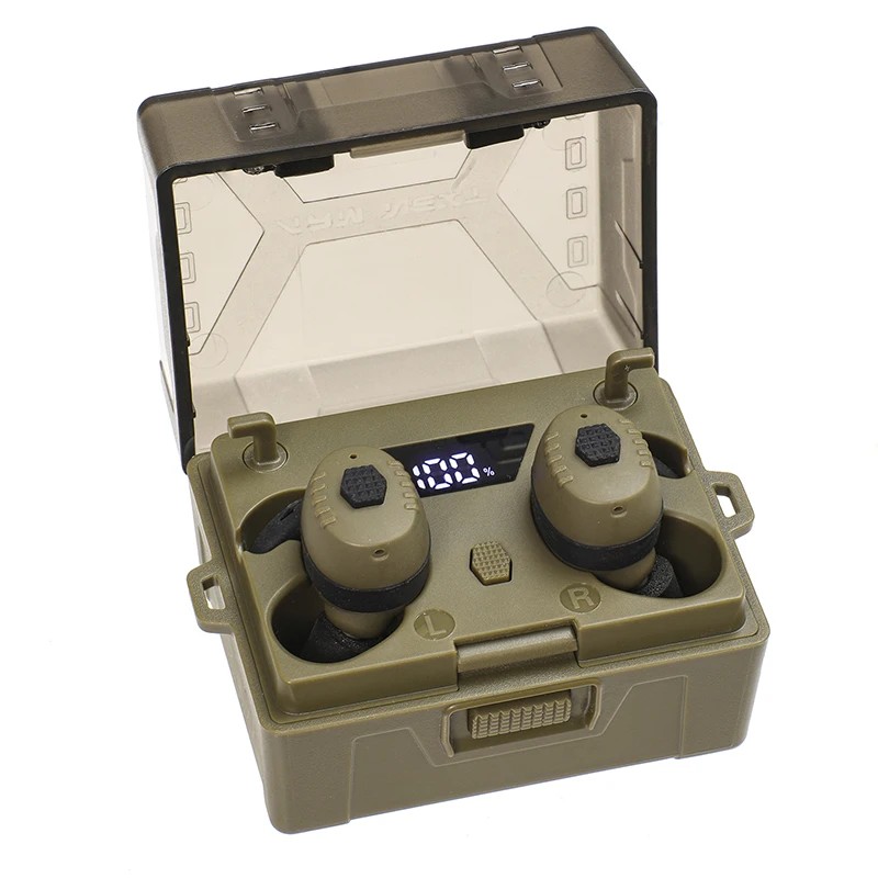Bluetooth Electronic Shooting Earbuds for Range Use – Rechargeable In-Ear