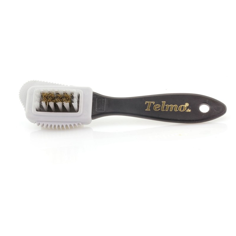 TelMo Suede Brush Nubuck Brush Suede Brush with Abrasive R