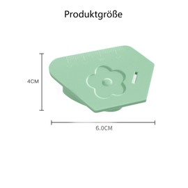 ZXJLWR Pack of 3 Magnetic Seam Guide, Multifunctional Polygon Magnetic Seam Guide for Sewing Machines, Magnetic Seam Guide, Universal Sewing Accessories (Green, Pink, Orange)