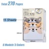 La Llareta 6 Pads 270 Notes Animal Sticky Notes Novelty
