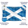 KASKANA Scottish Flag Tartan - St Andrews Saltire Flag -