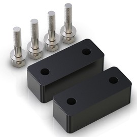 MZS Hood Lift Kit, 1" Riser Support Spacer Rock Crawler Pump Replacement Compatible with 1984-2001 Cherokee XJ