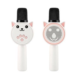 ZRTF Microphone. It can  clearly capturing the details of voices. With an exquisite design, it is convenient to hold,  It effectively reduces noise to ensure pure and natural sound quality #   Springtok - Color: Pink