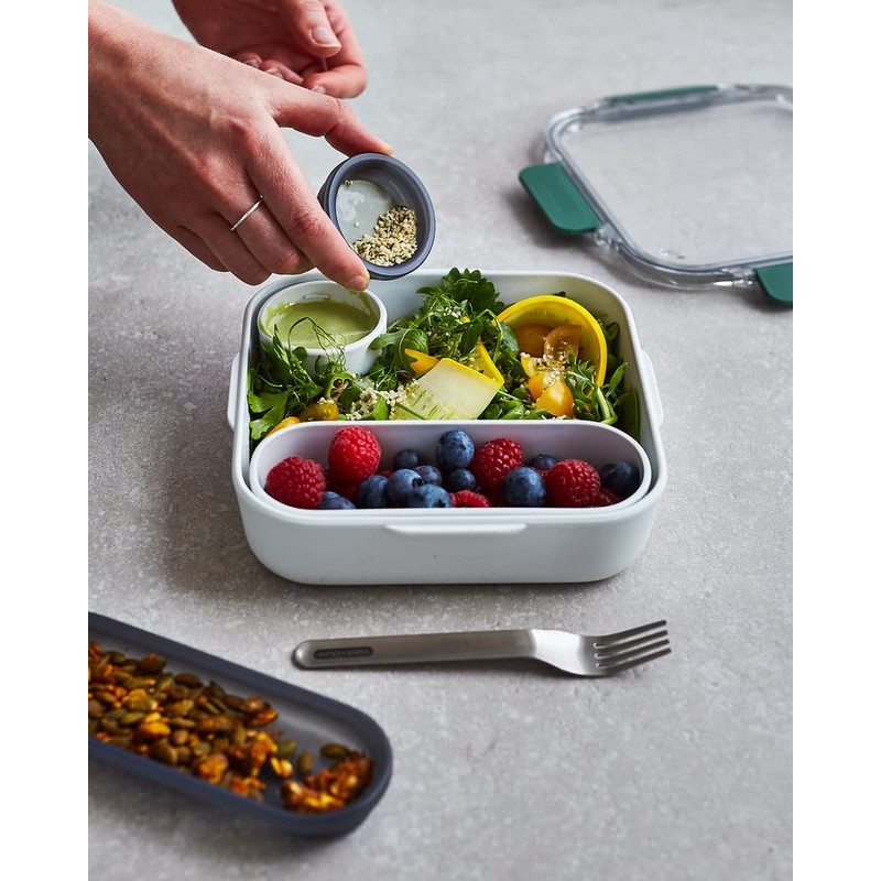 Black and Blum Bento Lunch Box, Olive, 1000 ml