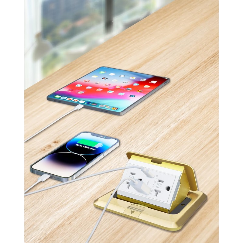 Floor Pop Up Outlet, Pop Up Waterproof Floor Electrical Box