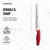 Farberware Slice Bread Knife Ultra-Sharp Serrated Blade, Ergonomic Soft-Grip Handle,