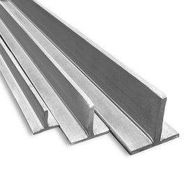 KREILLER Steel T Profile T-Steel Round Edge Material Type Steel 2 m Size 25 x 25 x 3.5 mm