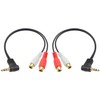 Poyiccot 3.5mm to RCA Cable, 3.5mm to 2RCA Female Audio