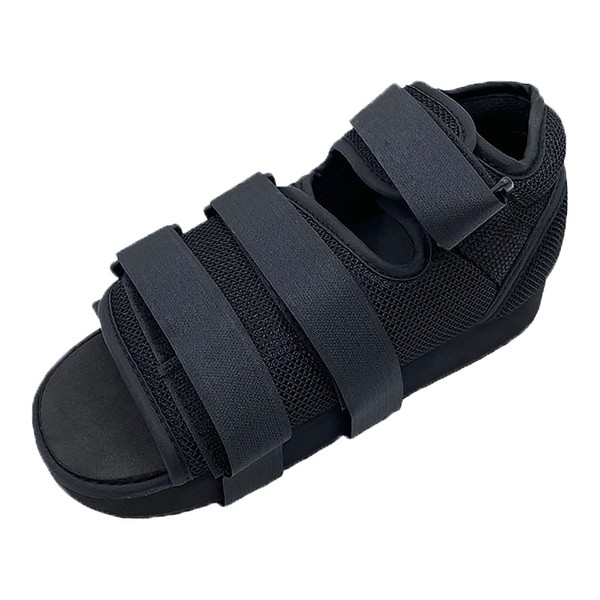 Post-operative shoes for broken foot, medical walking shoe, post-surgical recovery shoe, diabetic, orthopaedic toe, ectropion surgery, gypsum shoes for post surgery, fracture or ulcer