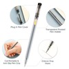 M&G 3 Pcs Gel Pens, 0.5mm Fine Point Pens, Large