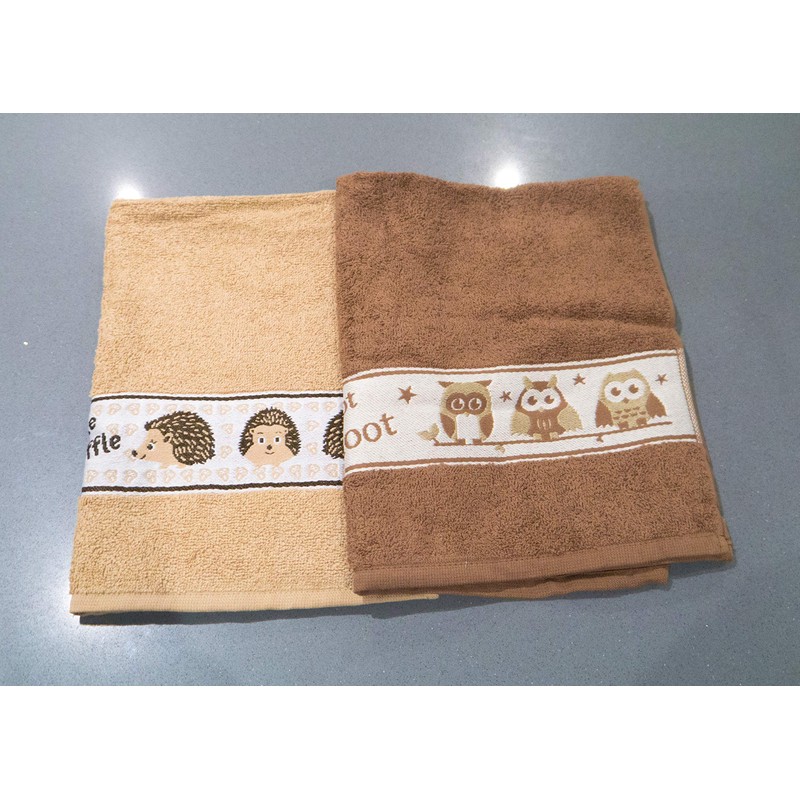 Lex's Linens 2 Pack Animal Tea Towel/Animal Kitchen Towel (1
