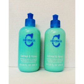 TIGI Catwalk TIGI OATMEAL AND HONEY Nourishing Conditioner 2 BOTTLES 8.5  oz Each