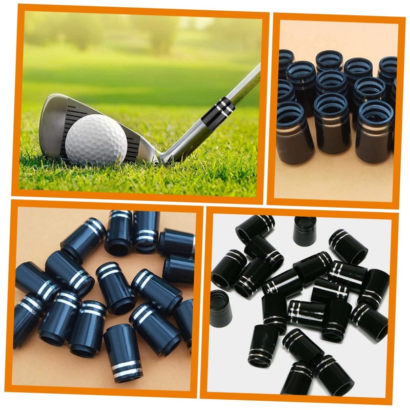OHPHCALL 2pcs Rubber Golf Ferrules Protection for Golf Clubs Fits