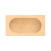 Hofmeister Holzwaren, butter mold, square, 250 grams, 2 BIRDS, made