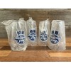 PABST BLUE RIBBON PBR Hard Plastic Pint Glasses NEW Old