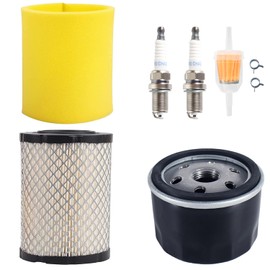 Z335E Z345R Air Filter Oil Filter Tune Up Kit for John Deer Z355E Z345M Z355R Z225 Z355E E120 Z235 Z335 Z345 Z355 LT150 46’’ 48’’ Mower w/ 17.5hp 19.5hp 20hp 21hp Engine