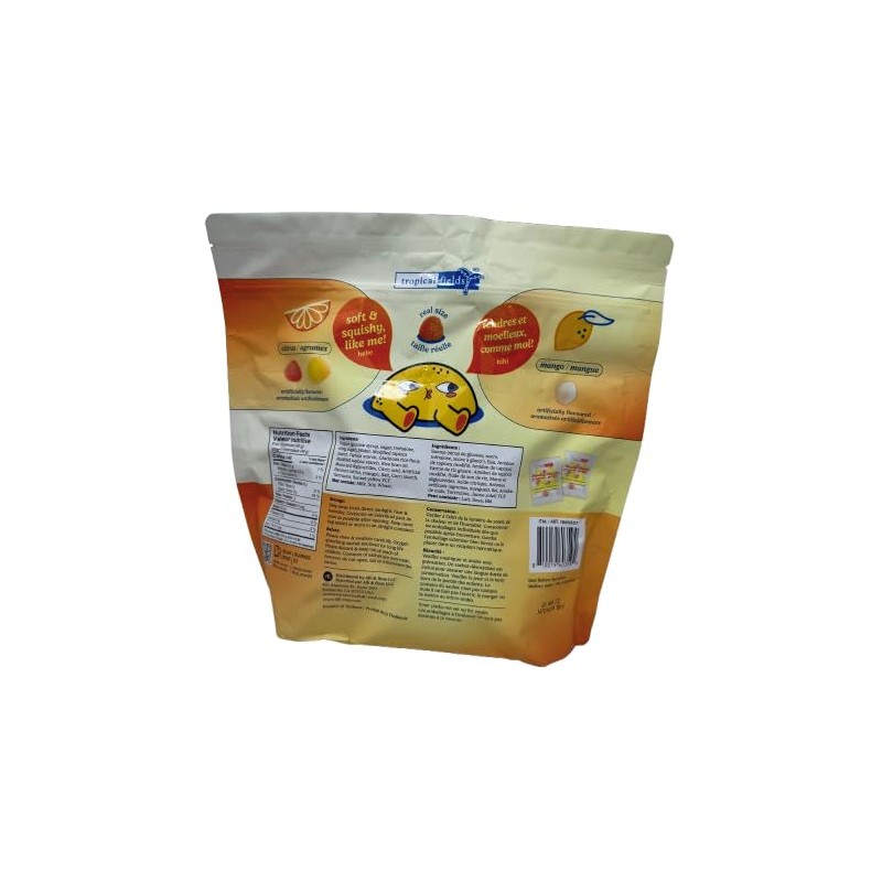 Tropical Fields Mochi Gummies, Fruity Flavours, 800g, Product of Thailand